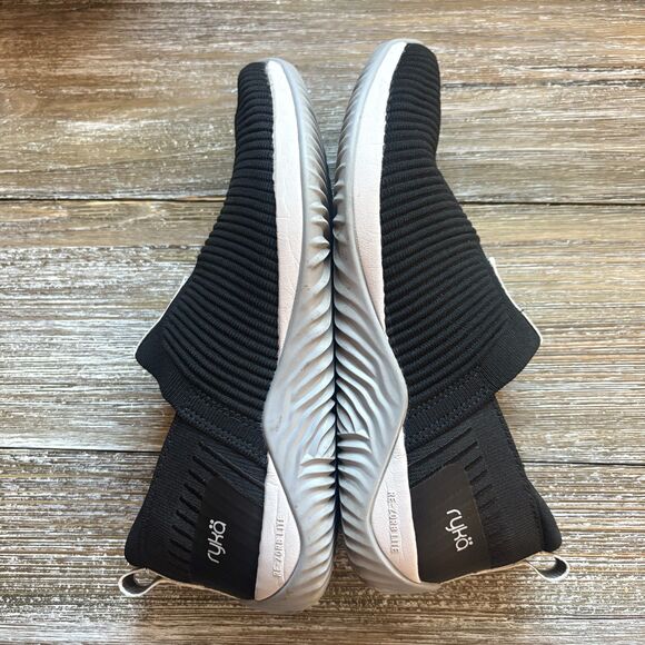 Ryka Echo Knit Shoes Womens 8.5M Black Slip-On Sneaker - Picture 4 of 5